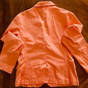 JUICY COUTURE  🧡 heart blazer SALE 100% cotton #2k #00s spring 💐🌻color